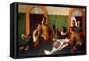 Taming of the Shrew-Augustus Leopold Egg-Framed Stretched Canvas