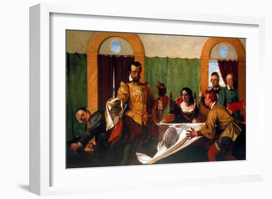 Taming of the Shrew-Augustus Leopold Egg-Framed Giclee Print