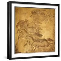 Taming the Horse-Jean Dunand-Framed Giclee Print