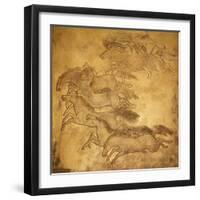 Taming the Horse-Jean Dunand-Framed Giclee Print