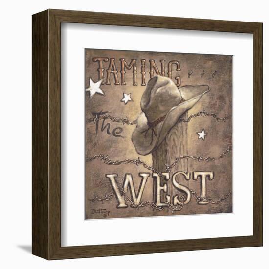 Taming the West-Janet Kruskamp-Framed Art Print