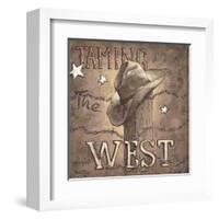 Taming the West-Janet Kruskamp-Framed Art Print