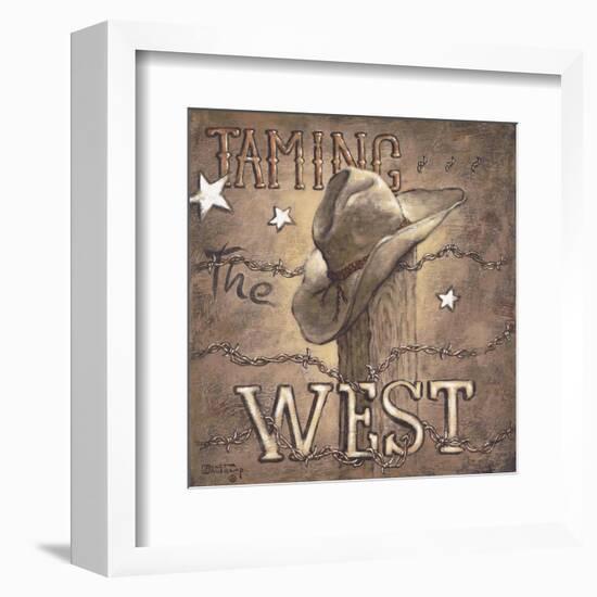 Taming the West-Janet Kruskamp-Framed Art Print