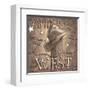 Taming the West-Janet Kruskamp-Framed Art Print