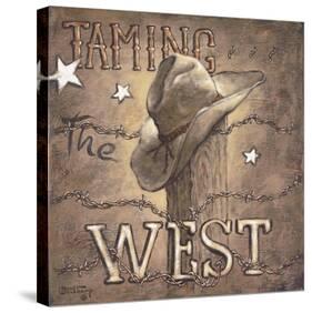 Taming the West-Janet Kruskamp-Stretched Canvas