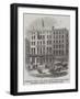 Tammany Hotel, New York (About to Be Pulled Down), the Head-Quarters of the Democratic Party-null-Framed Giclee Print