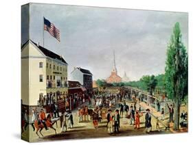 Tammany Society Celebrating the 4th of July, 1812, 1869-William Chappel-Stretched Canvas