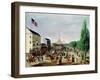 Tammany Society Celebrating the 4th of July, 1812, 1869-William Chappel-Framed Giclee Print