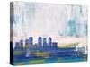 Tampa Abstract Skyline I-Emma Moore-Stretched Canvas