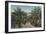 Tampa, FL - View of Ballast Point Park Entrance-Lantern Press-Framed Art Print