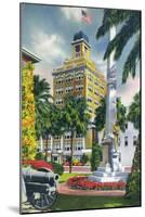 Tampa, Florida - City Hall Exterior View-Lantern Press-Mounted Art Print