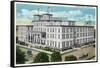 Tampa, Florida - De Soto Hotel Exterior View-Lantern Press-Framed Stretched Canvas