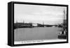 Tampa, Florida - Hillsboro River Scene-Lantern Press-Framed Stretched Canvas