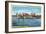 Tampa, Florida - Skyline View from Davis Island-Lantern Press-Framed Art Print