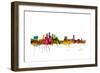 Tampa Florida Skyline-Michael Tompsett-Framed Art Print