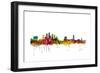 Tampa Florida Skyline-Michael Tompsett-Framed Art Print