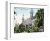 Tampa, Florida - Tampa Bay Hotel Entrance View-Lantern Press-Framed Art Print