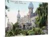 Tampa, Florida - Tampa Bay Hotel Entrance View-Lantern Press-Mounted Art Print