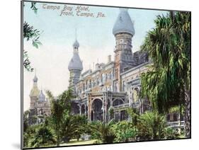 Tampa, Florida - Tampa Bay Hotel Entrance View-Lantern Press-Mounted Art Print