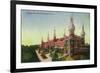 Tampa, Florida - Tampa Bay Hotel Exterior Scene-Lantern Press-Framed Premium Giclee Print