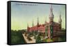 Tampa, Florida - Tampa Bay Hotel Exterior Scene-Lantern Press-Framed Stretched Canvas