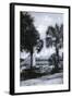 Tampa, Florida - Tampa Bay Hotel in Distance Photo-Lantern Press-Framed Art Print