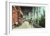 Tampa, Florida - Tampa Bay Hotel Porch Scene-Lantern Press-Framed Art Print