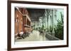 Tampa, Florida - Tampa Bay Hotel Porch Scene-Lantern Press-Framed Art Print