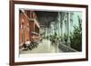 Tampa, Florida - Tampa Bay Hotel Porch Scene-Lantern Press-Framed Art Print