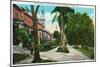 Tampa, Florida - Tampa Bay Hotel Promenade Scene-Lantern Press-Mounted Art Print