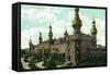 Tampa, Florida - Tampa Bay Hotel View-Lantern Press-Framed Stretched Canvas