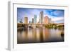 Tampa, Florida, USA Downtown City Skyline on the Hillsborough River.-SeanPavonePhoto-Framed Photographic Print