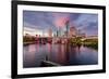 Tampa, Florida, USA Downtown City Skyline over the Hillsborough River.-SeanPavonePhoto-Framed Photographic Print