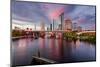 Tampa, Florida, USA Downtown City Skyline over the Hillsborough River.-SeanPavonePhoto-Mounted Photographic Print