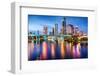 Tampa, Florida, USA Downtown City Skyline over the Hillsborough River.-SeanPavonePhoto-Framed Photographic Print