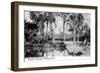 Tampa, Florida - View of Sulphur Springs-Lantern Press-Framed Art Print