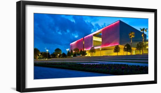 Tampa Museum of Art at dusk, Tampa, Hillsborough County, Florida, USA-null-Framed Photographic Print