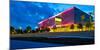 Tampa Museum of Art at dusk, Tampa, Hillsborough County, Florida, USA-null-Mounted Photographic Print