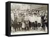 Tampa Newsboys, Lewis Hine, 1913-Science Source-Framed Stretched Canvas