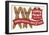 Tampa Prince Cigar Ad-null-Framed Art Print