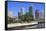 Tampa Skyline and Hillsborough River, Tampa, Florida, United States of America, North America-Richard Cummins-Framed Stretched Canvas