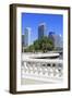 Tampa Skyline and Linear Park, Tampa, Florida, United States of America, North America-Richard Cummins-Framed Photographic Print