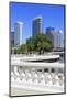 Tampa Skyline and Linear Park, Tampa, Florida, United States of America, North America-Richard Cummins-Mounted Photographic Print