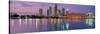 Tampa Skyline-null-Stretched Canvas