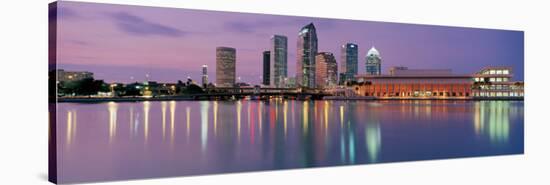 Tampa Skyline-null-Stretched Canvas