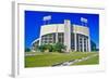 Tampa Stadium, home of the Buccaneers, Tampa Bay, Florida-null-Framed Photographic Print