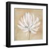 Tan and White-Sarah Parker-Framed Art Print