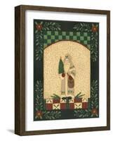 Tan Antique Santa-Debbie McMaster-Framed Giclee Print