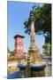 Tan Beng Swee Clocktower and Fountain-Nico Tondini-Mounted Photographic Print