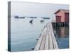 Tan clan jetty, Penang, Malaysia, Southeast Asia, Asia-Melissa Kuhnell-Stretched Canvas